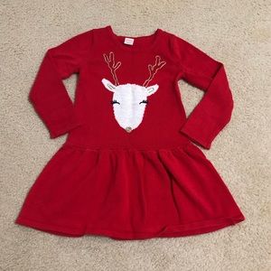 Gymboree Christmas Sweater Dress size 7